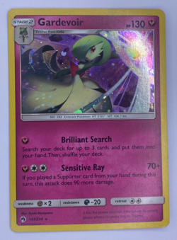 Gardevoir 141/214 - Holo - Pokemon Card- Lost Thunder - English GOOD/NM - Image 1