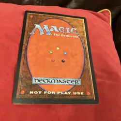 Magic The Gathering MTG Chaos Orb Oversized Jumbo Promo Card 6X9 - Image 3