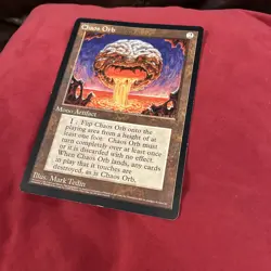 Magic The Gathering MTG Chaos Orb Oversized Jumbo Promo Card 6X9 - Image 5