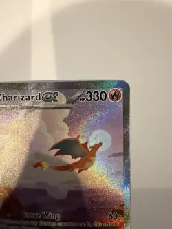 Pokemon TCG Charizard EX Scarlet & Violet 151 Card 199/165 - Image 2