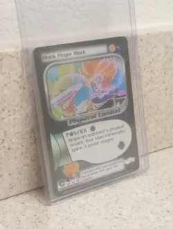 Bundle Lot of 4 DBZ Dragonball Z CCG All Holo Foil Cards Vintage Used - Image 5