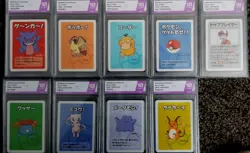 14 Graded 10 by Total Grading Japanese Old Maid Pokemon Cards - Image 3