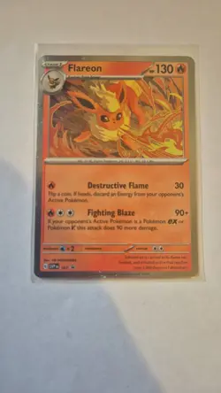 Flareon SVP167 SVP 167 Promo Prismatic Evolutions Pokemon Card NM - Image 1