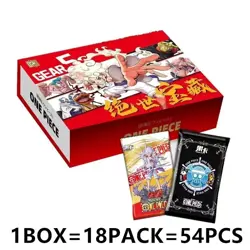 One Piece Trading Card Deluxe Premium Box Anime CCG Gear 5 Limited Box 6 Promos - Image 1