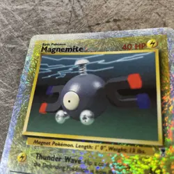 Magnemite 80/110 Legendary Collection 2002 Reverse Holo Pokemon Card TCG - Image 3