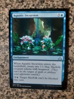 MTG - 1 x Aquatic Incursion - Rivals of Ixalan - Image 1