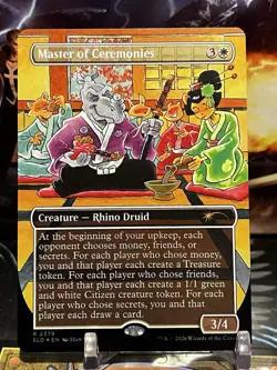 MTG | Master of Ceremonies [Secret Lair TMNT] ✨FOIL✨ - Image 1