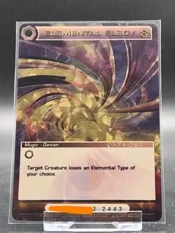 Chaotic Card : Elemental Elegy ZOTH Super Rare Mugic - Image 1