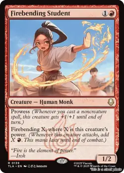 Firebending Student [TLA - 139] - NM TCG MTG - Image 1