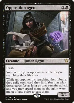 Opposition Agent [CMR - 141] - NM TCG MTG - Image 1