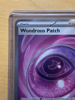 Wondrous Patch 117/088 Full Art Ultra Rare Pokemon TCG Perfect Order NM Mint - Image 3