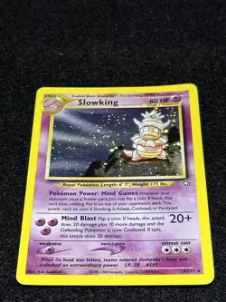 Pokemon TCG Slowking NeoGenesis 14/111 Holo Unlimited Holo Rare 1995-2000 - Image 1