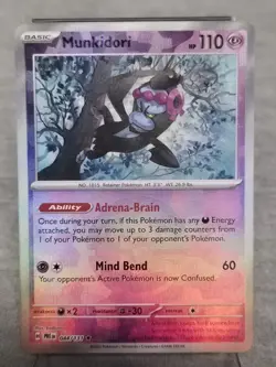 Munkidori - 44/131 - Poke Ball Holo - Pokemon Prismatic Evolutions - PRE - Image 1