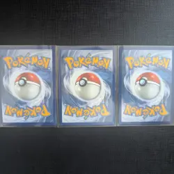 Pokemon Phantasmal Flames Oddish #1, Gloom #2, Vileplume #3 Cosmos Holo Promo NM - Image 2