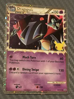 Pokemon TCG Sword & Shield Dragapult SWSH132 Holo Promo - Image 3