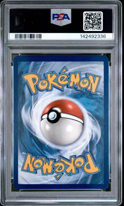 2017 POKEMON SUN & MOON SHINING LEGENDS #28 PIKACHU-HOLO PSA 8 - Image 2