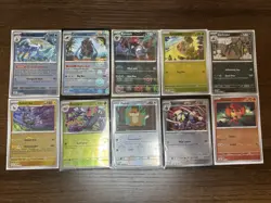 Pokemon TCG Trading Card Lot 10 Poke ball Holo Rare And 20 Reverse Holo - Image 1