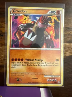 Groudon 6/95 Rare Call of Legends Pokemon Near Mint - Image 1