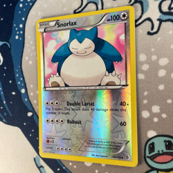 Snorlax 109/149 Reverse Holo Black & White Boundaries Crossed Pokemon Card LP/NM - Image 3