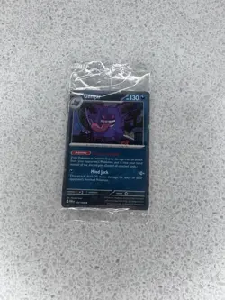 Pokemon TCG Gengar 050/088 - EB Games Stamped Promo - SEALED - Image 1