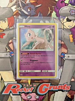 Pokemon TCG (2019) Sun &Moon Mew Black Star Promo SM215 NM/M - Image 2