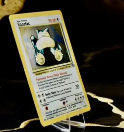 Snorlax Jungle Holo Pokemon No Reserve 11/64 LP/MP Last Bid Wins! Selling! - Image 2