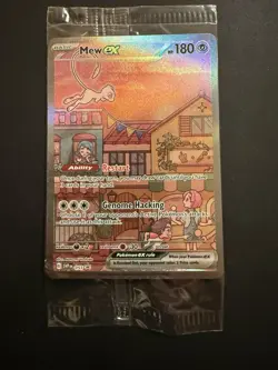 Pokemon TCG Mew EX 053 SVP Black Star Promo Holo Psychic 2023 - Image 1