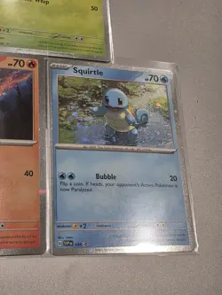 3 Card Set Bulbasaur Charmander Squirtle Pokemon 151 Poster Collection Box Promo - Image 4