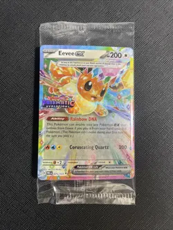 Eevee ex - (Prismatic Evolutions Stamp) 075/131 Pokemon Sealed Promo - Image 1