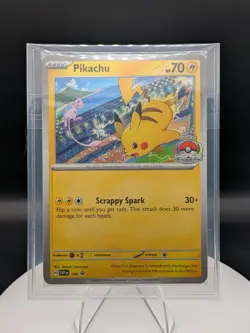 Pokemon TCG: 2024 Pikachu World Championship Pikachu 190 Promo (Factory Sealed) - Image 1
