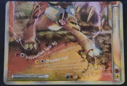 Entei & Raikou Legend (bottom) 91/95 HGSS Unleashed Pokemon TCG - Image 1