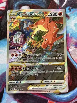 2022 Pokemon Sword & Shield Promo Charizard VSTAR SWSH262 Nm/VLP - Image 1