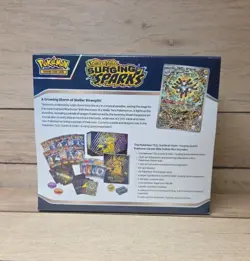 Pokemon TCG Surging Sparks Pokemon Center ETB w/ Case - Brand New Sealed - Image 4