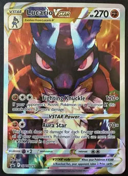 Pokemon TCG Lucario SWSH291 VSTAR Promo Crown Zenith - Image 1
