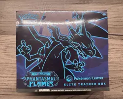 Pokemon Phantasmal Flames Pokemon Center ETB Elite Trainer Box - New and Sealed - Image 1