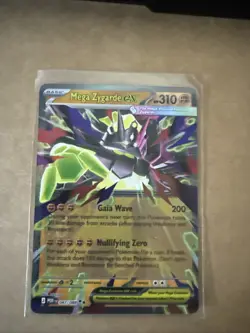 Pokemon Perfect Order Mega Zygarde EX 047/088Ultra Rare Holo NM - Image 1