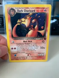 Pokemon TCG Dark Charizard Team Rocket non holo - Image 2