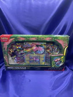 🚀 Pokemon TCG Mega Evolution - Mega Venusaur Ex Premium Collection Box IN HAND - Image 1