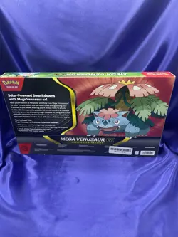 🚀 Pokemon TCG Mega Evolution - Mega Venusaur Ex Premium Collection Box IN HAND - Image 2