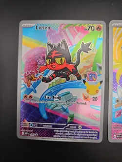 First Partner Illustration Collection Series 1 Gen 7 Alola Starters Pokemon TCG - Image 4