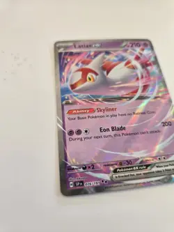 Pokemon TCG Latias ex 076/191 Double Rare Card Surging Sparks SV8 NM 2024 - Image 2