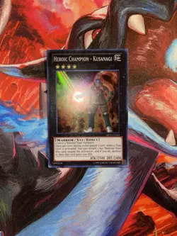 Yugioh! Heroic Champion - Kusanagi ABYR-EN043 Super Rare Unlimited Light Play - Image 1