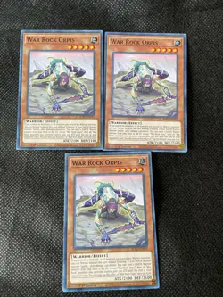 War Rock Orpis - BLVO-EN095 - Common - 1st Edition - NM - YuGiOh! X3 - Image 1