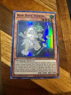 War Rock Wento LIOV-EN086 1st Edition Super Rare PL + BONUS - Image 1