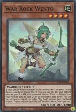 Lightning Overdrive #LIOV-EN086 War Rock Wento - Image 1