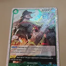 One Piece Jolly Roger Holo Arlong (OP06-023) OP06 Wings of the Captain TCG CCG - Image 2