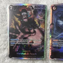 Marshall D. Teach (ST27-005), Kuzan (ST27-003) Holo One Piece CCG - Image 2