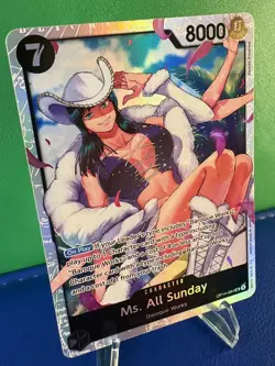 Ms. All Sunday O14-084 One Piece The Azure Sea’s Seven - Near Mint - Image 2