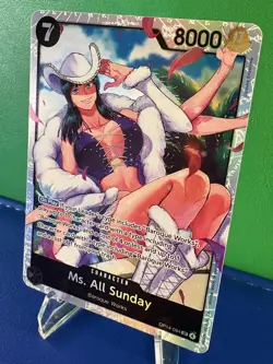 Ms. All Sunday O14-084 One Piece The Azure Sea’s Seven - Near Mint - Image 3
