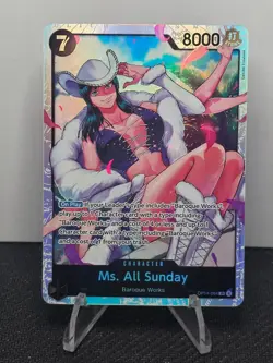 Ms. All Sunday OP14-084 The Azure Sea's Seven Foil SR OP14 - Image 1